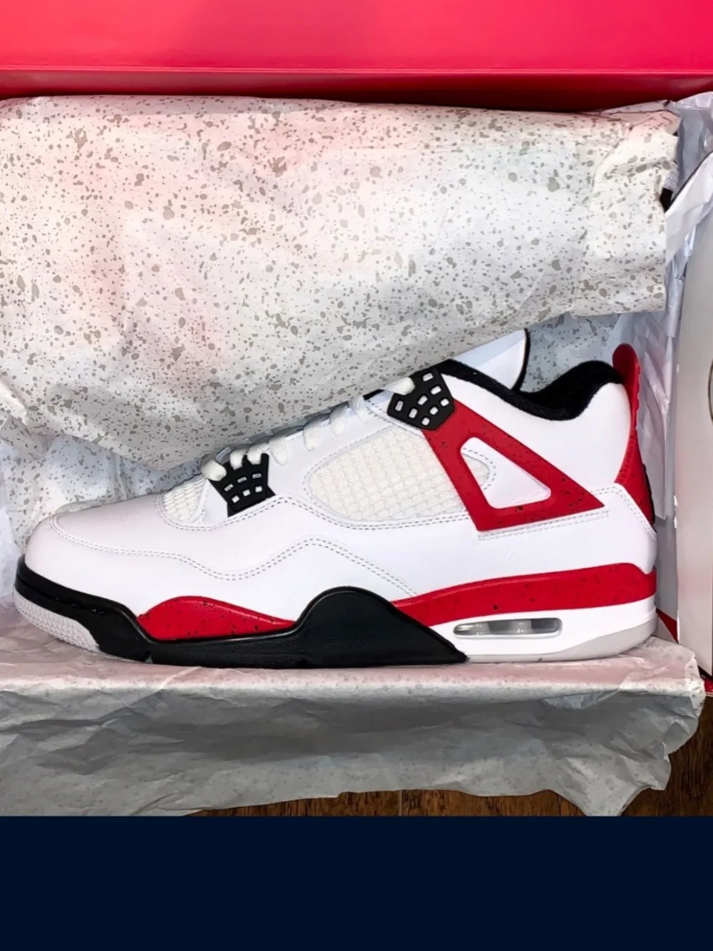 Nike Air Jordan 4 Retro 'White/Red/Black'